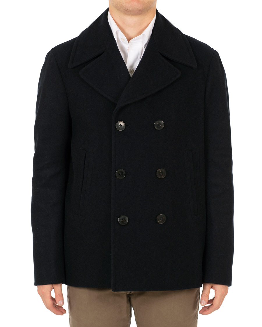 Homme | Manteaux Et Vestes | Tommy Hilfiger | Short Peacoat Sky Captain
