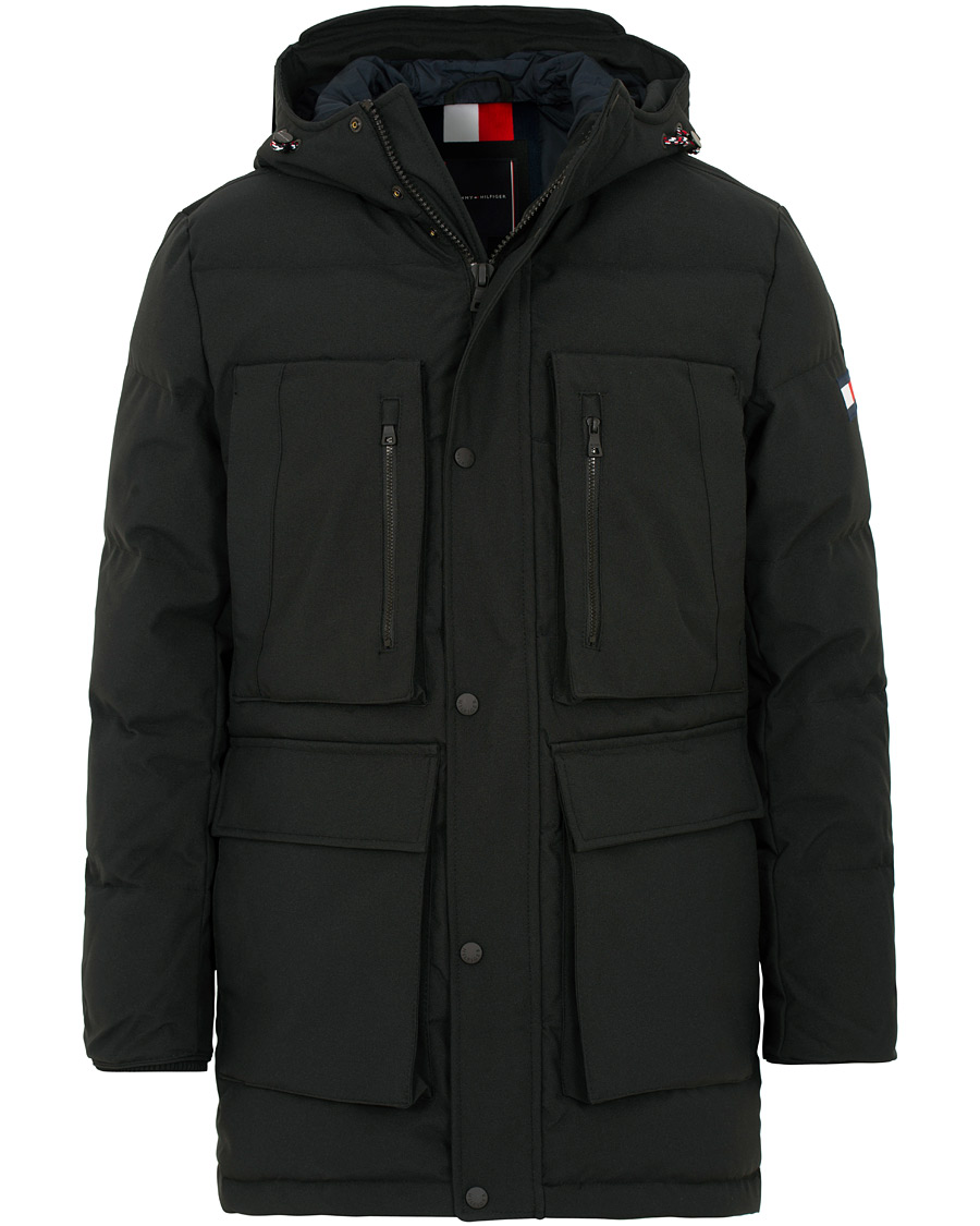 Homme | Manteaux Et Vestes | Tommy Hilfiger | Heavy Canvas Down Parka Jet Black