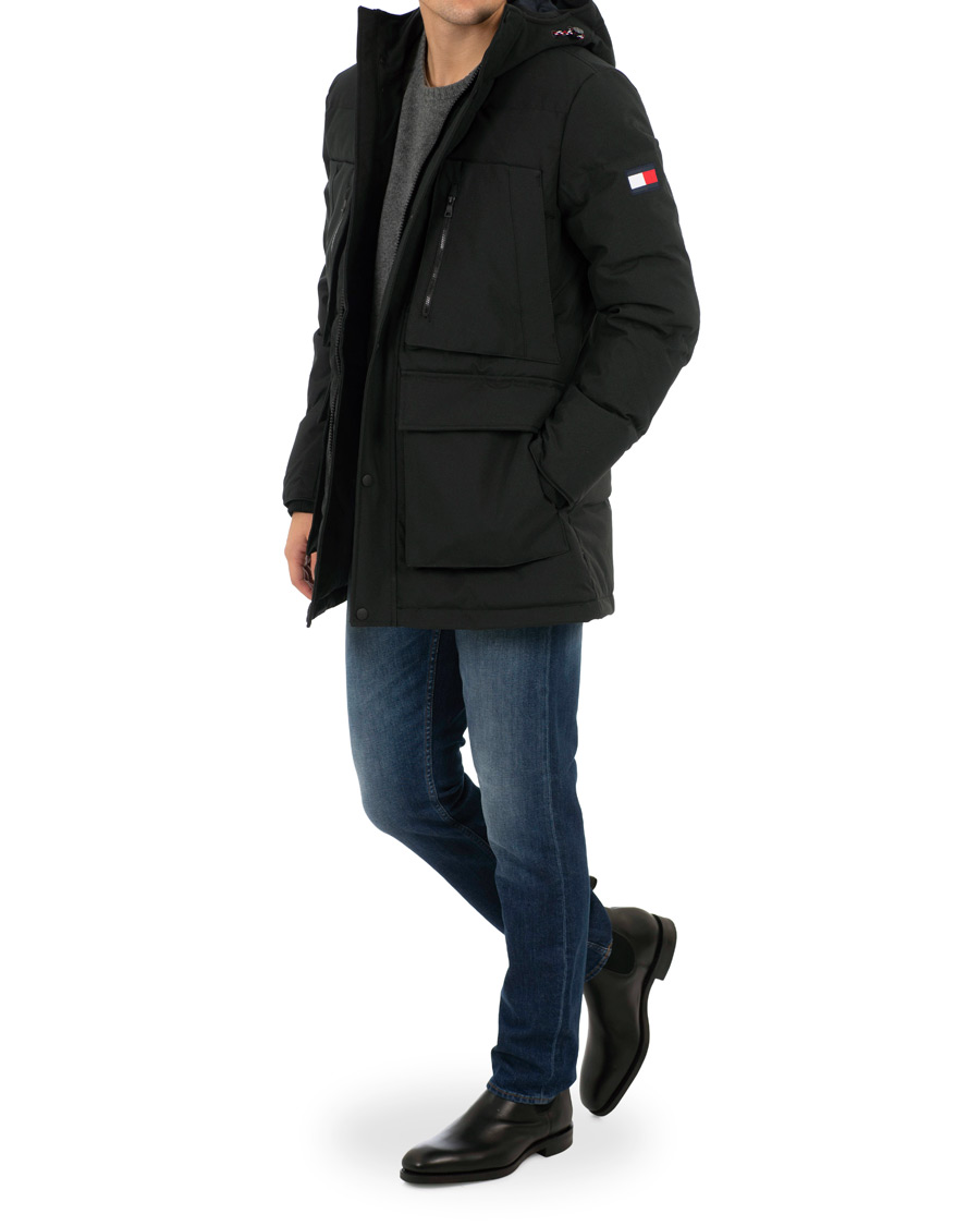 Homme | Manteaux Et Vestes | Tommy Hilfiger | Heavy Canvas Down Parka Jet Black