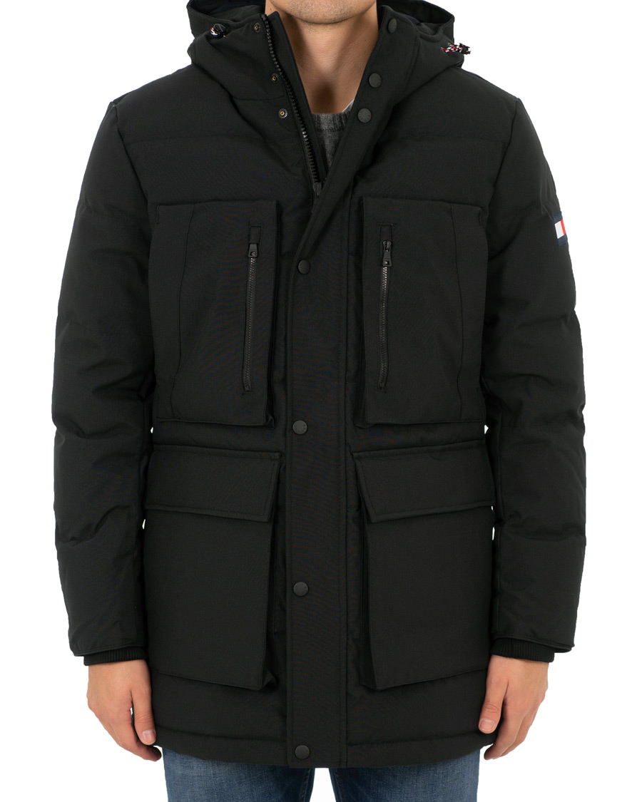 Homme | Manteaux Et Vestes | Tommy Hilfiger | Heavy Canvas Down Parka Jet Black
