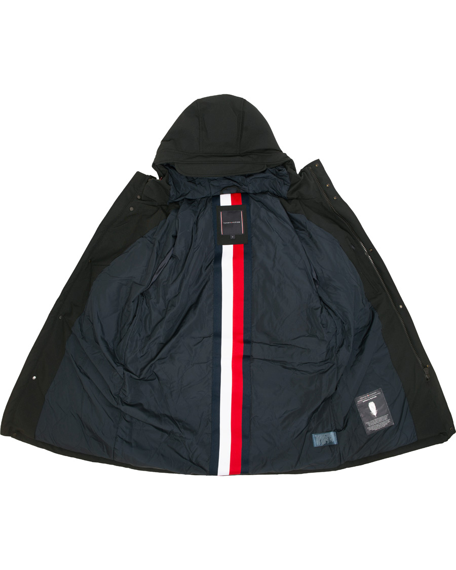 Homme | Manteaux Et Vestes | Tommy Hilfiger | Heavy Canvas Down Parka Jet Black
