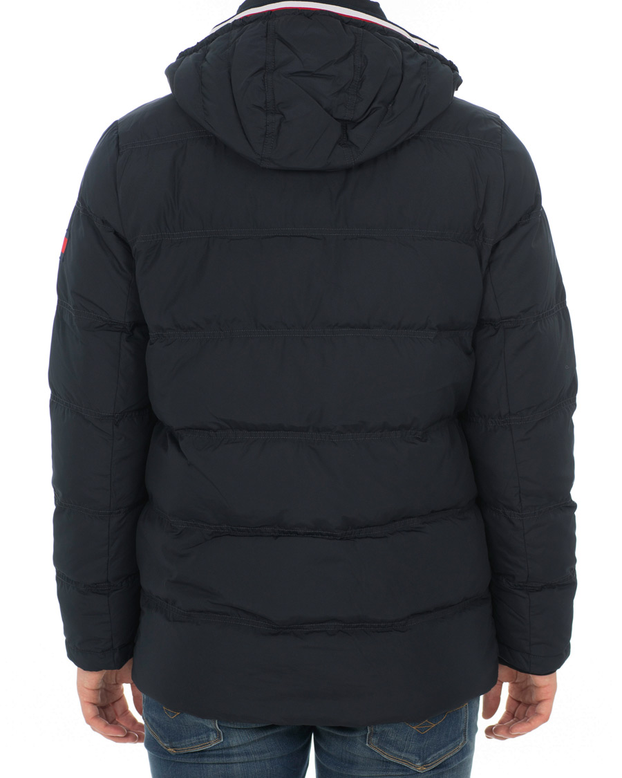 Homme | Manteaux Et Vestes | Tommy Hilfiger | Down Hooded Jacket Sky Captain