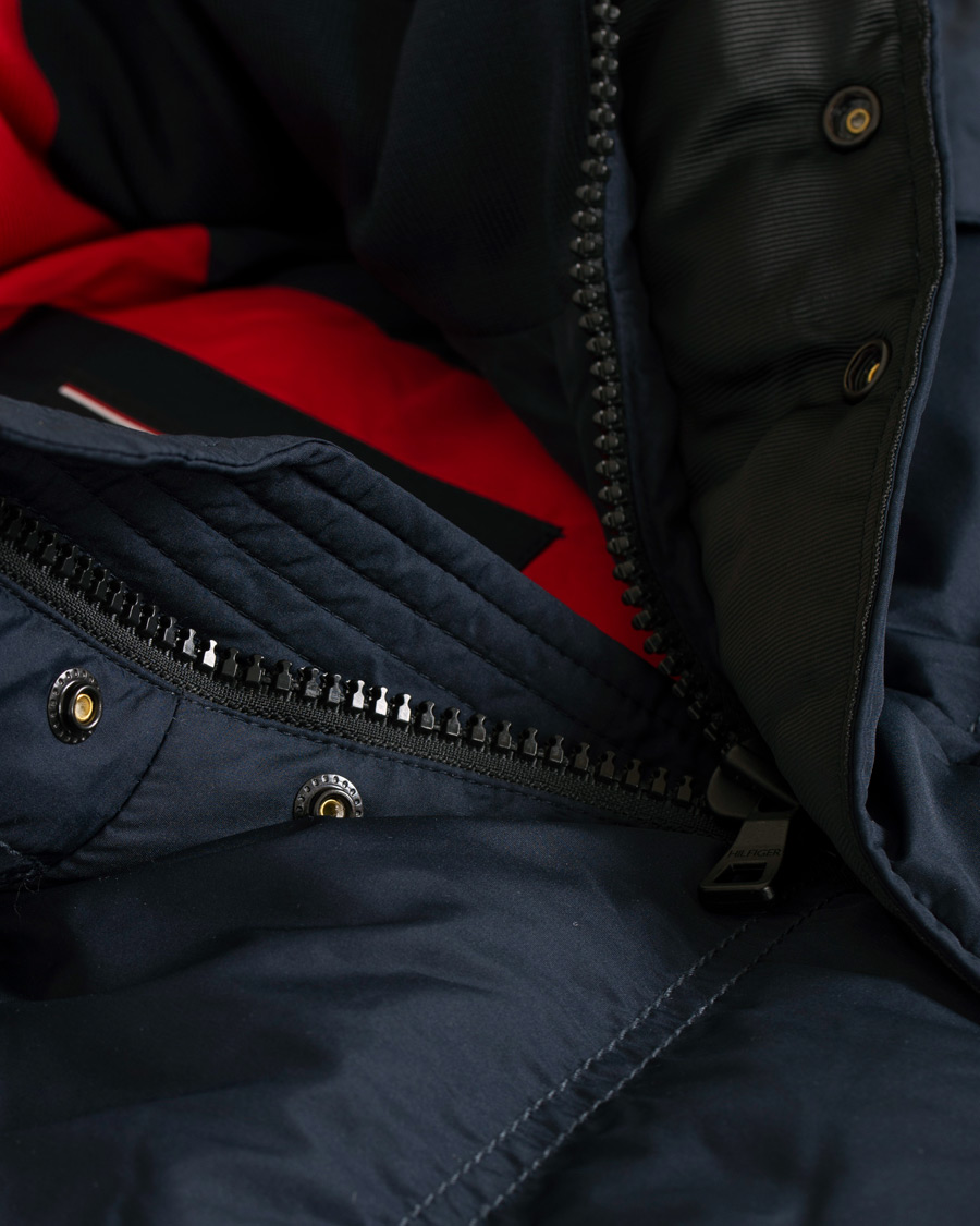 Homme | Manteaux Et Vestes | Tommy Hilfiger | Down Hooded Jacket Sky Captain