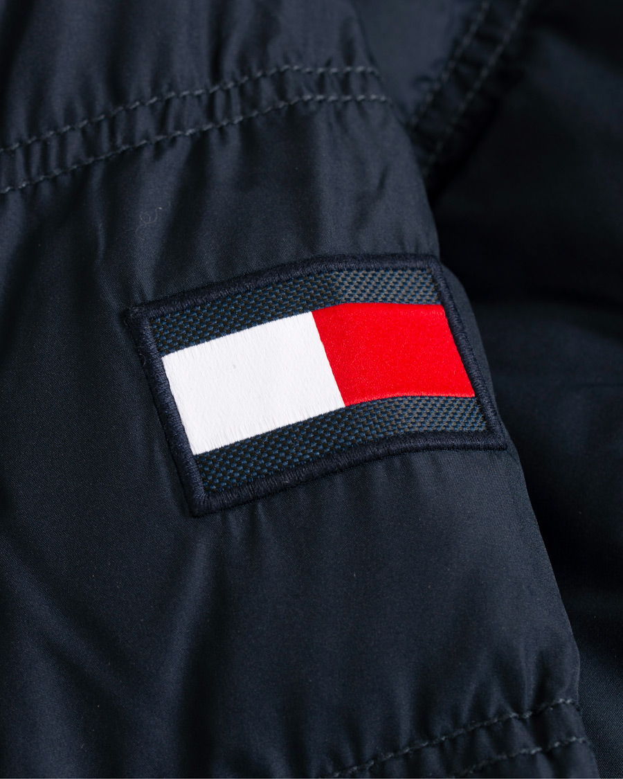 Homme | Manteaux Et Vestes | Tommy Hilfiger | Down Hooded Jacket Sky Captain