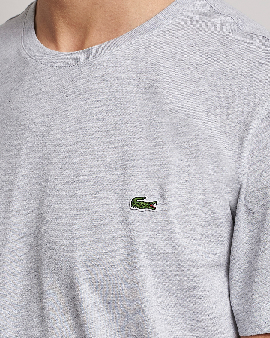 Homme | T-shirts | Lacoste | Crew Neck T-Shirt Silver Chine