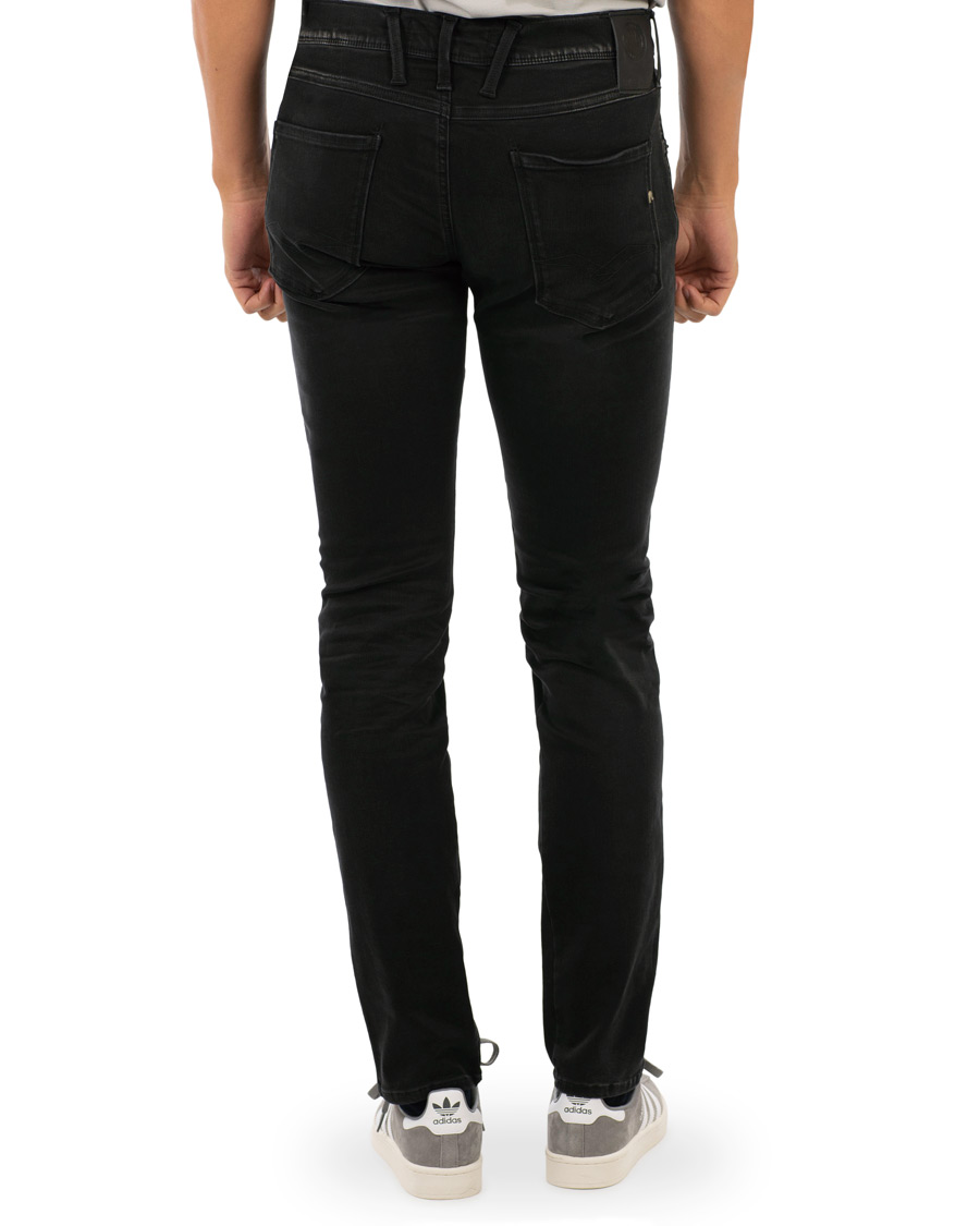 Homme | Jeans | Replay | M914 Anbass Hyperflex Jeans Washed Black