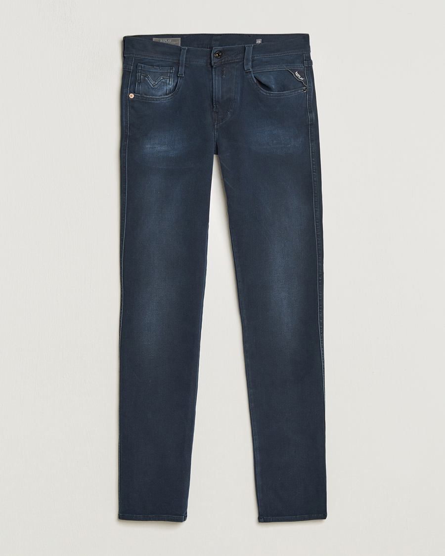 Homme | Jeans | Replay | M914 Anbass Hyperflex + Jeans Blue/Black