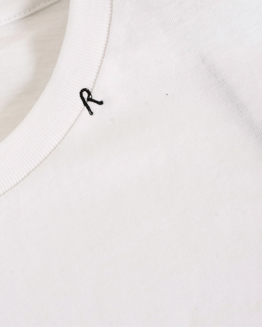Homme | T-shirts | Replay | Crew Neck Logo Tee White