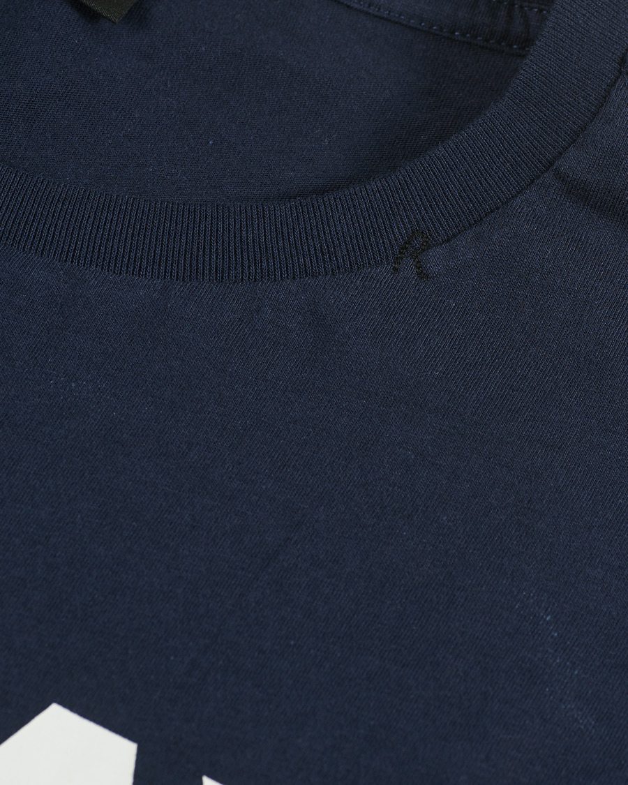 Homme | T-shirts | Replay | Crew Neck Logo Tee Navy