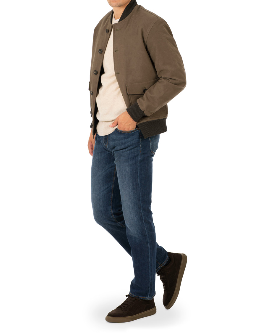 Homme | Hogan Classic High Top Sneaker Dark Brown Suede | Hogan | Classic High Top Sneaker Dark Brown Suede