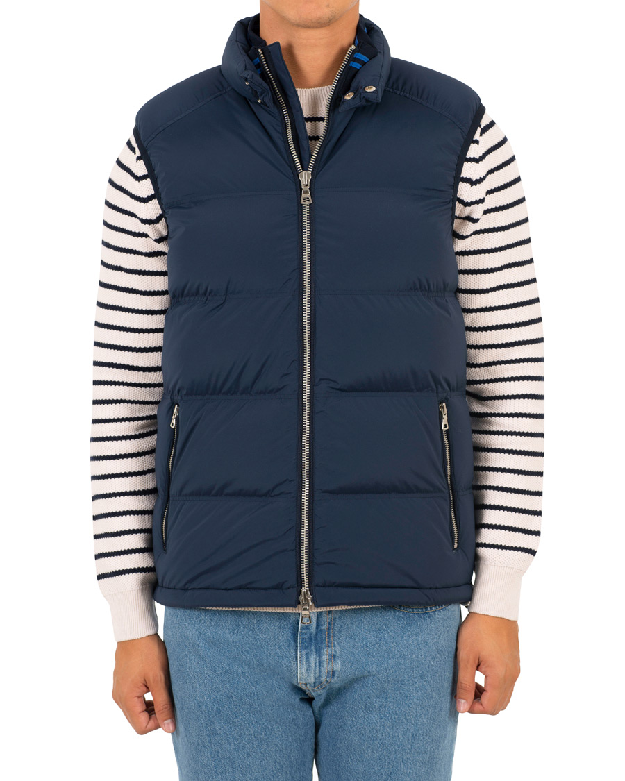 Homme | Manteaux Et Vestes | Orlebar Brown | Aidley Down Vest Navy