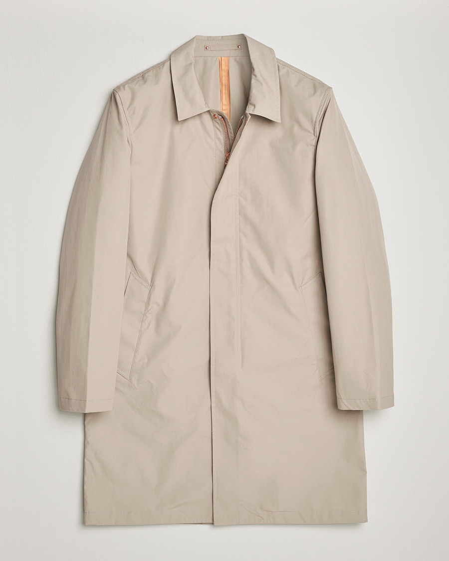 Homme | Manteaux Et Vestes | Private White V.C. | Unlined Cotton Ventile Mac Coat 3.0 Stone