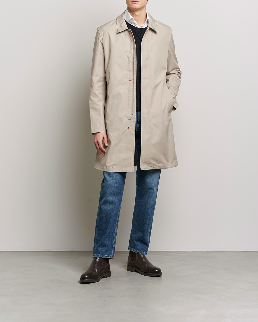 Homme | Manteaux Et Vestes | Private White V.C. | Unlined Cotton Ventile Mac Coat 3.0 Stone