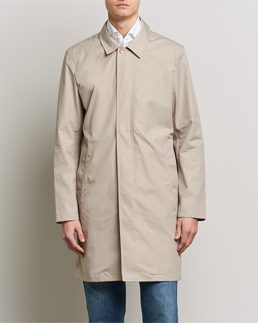 Homme | Manteaux Et Vestes | Private White V.C. | Unlined Cotton Ventile Mac Coat 3.0 Stone