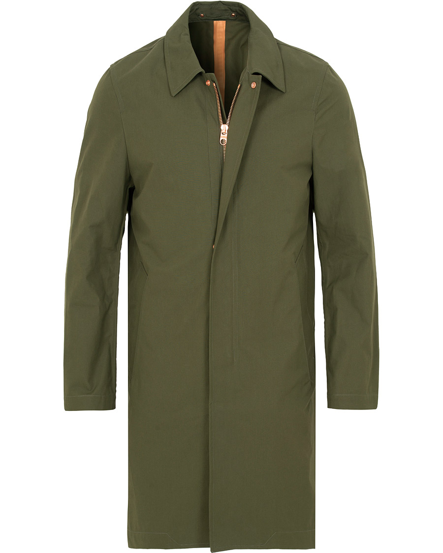 Homme | Manteaux Et Vestes | Private White V.C. | Unlined Cotton Ventile Mac Coat 3.0 Olive