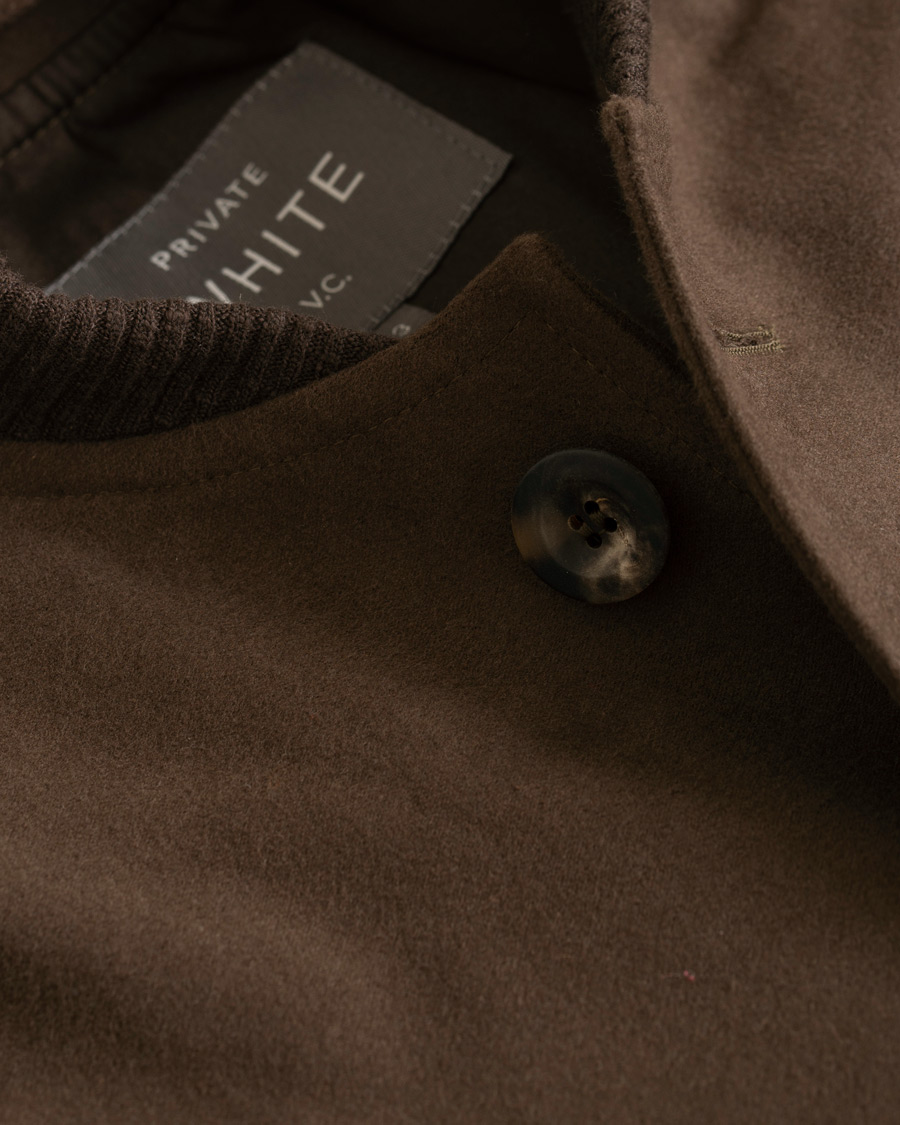Homme | Manteaux Et Vestes | Private White V.C. | Moleskin Bomber Jacket Brown