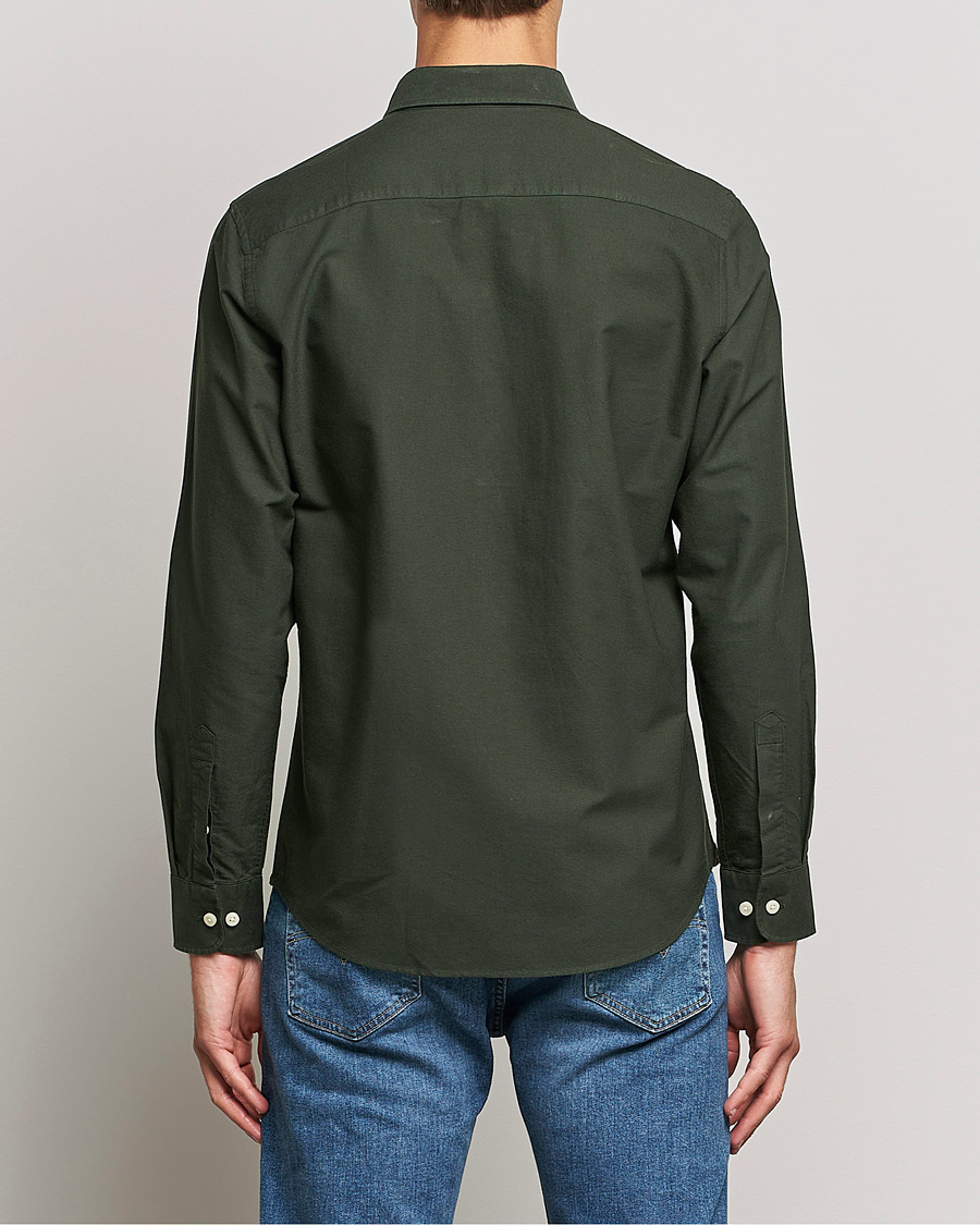 Heren | Overhemden | Morris | Douglas Oxford Shirt Olive