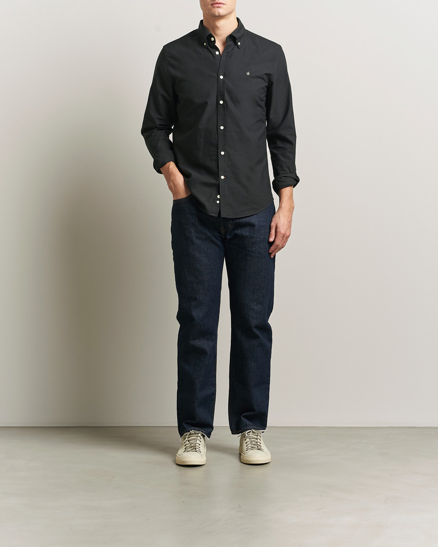 Heren | Overhemden | Morris | Douglas Oxford Shirt Black