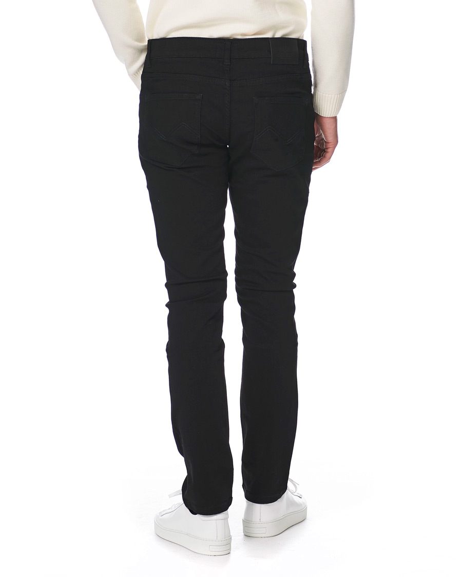 Homme | Jeans | Morris | Steve Satin Stretch Jeans Black