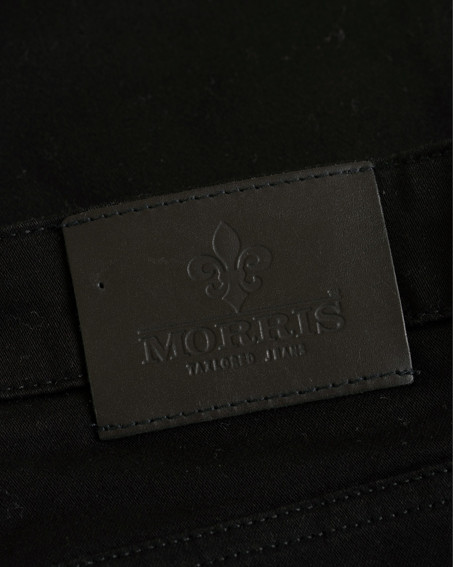 Homme | Jeans | Morris | Steve Satin Stretch Jeans Black