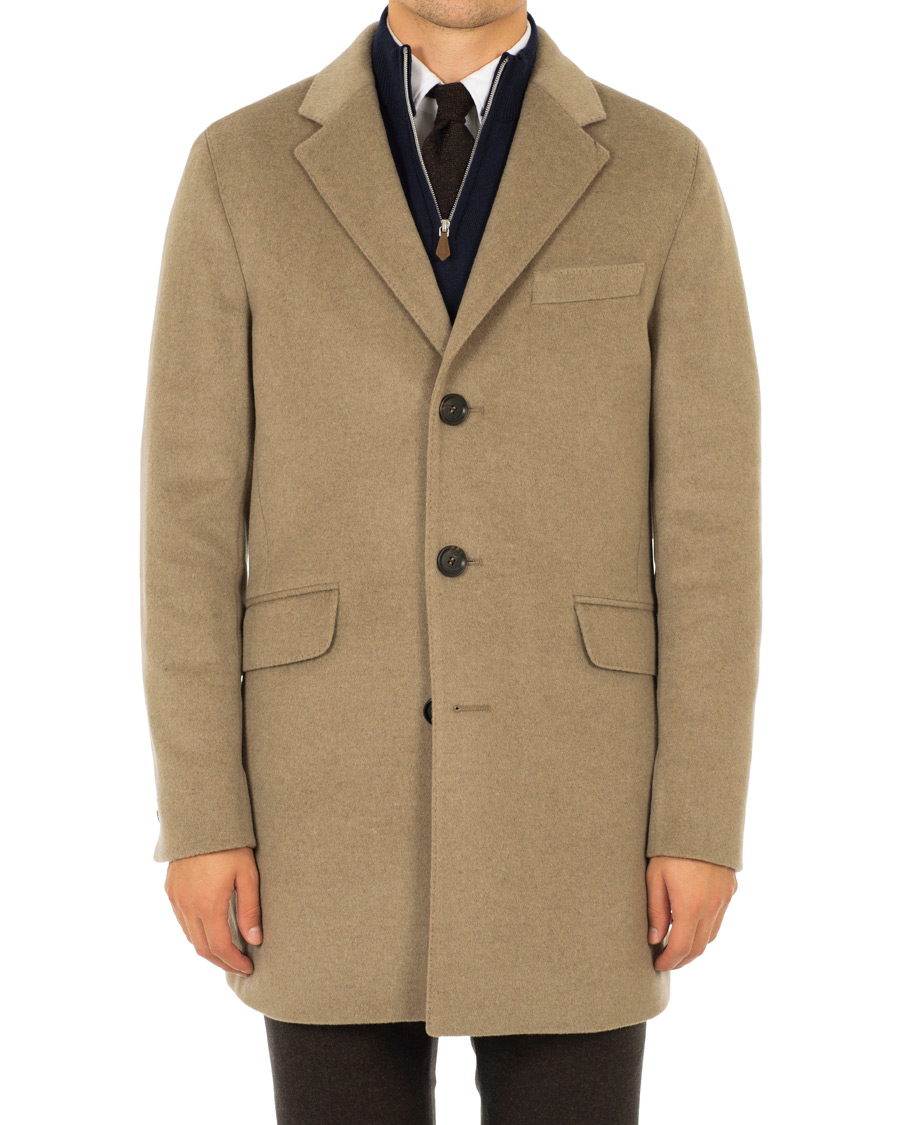 Homme | Manteaux Et Vestes | Oscar Jacobson | Saks Wool/Cashmere Coat Beige