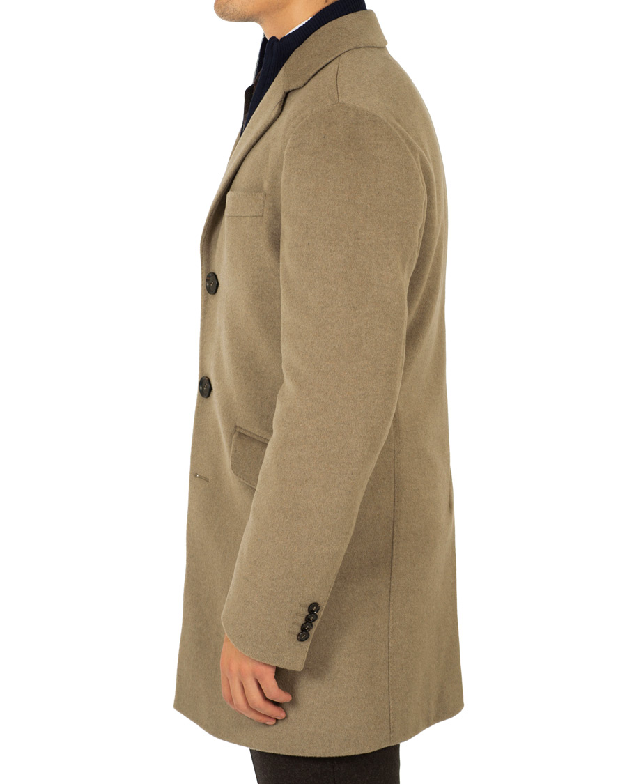 Homme | Manteaux Et Vestes | Oscar Jacobson | Saks Wool/Cashmere Coat Beige