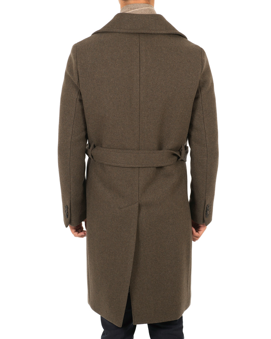 Homme | Manteaux Et Vestes | Oscar Jacobson | Sten Wool Coat Olive