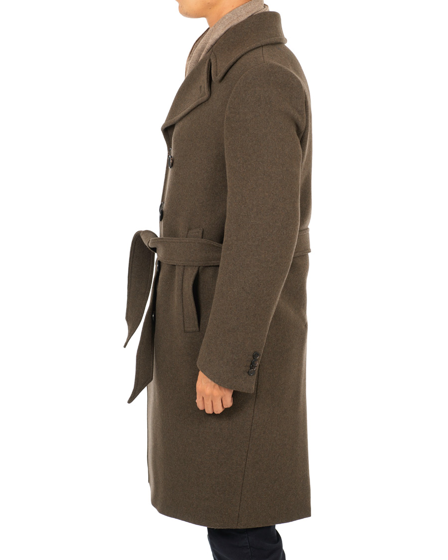 Homme | Manteaux Et Vestes | Oscar Jacobson | Sten Wool Coat Olive