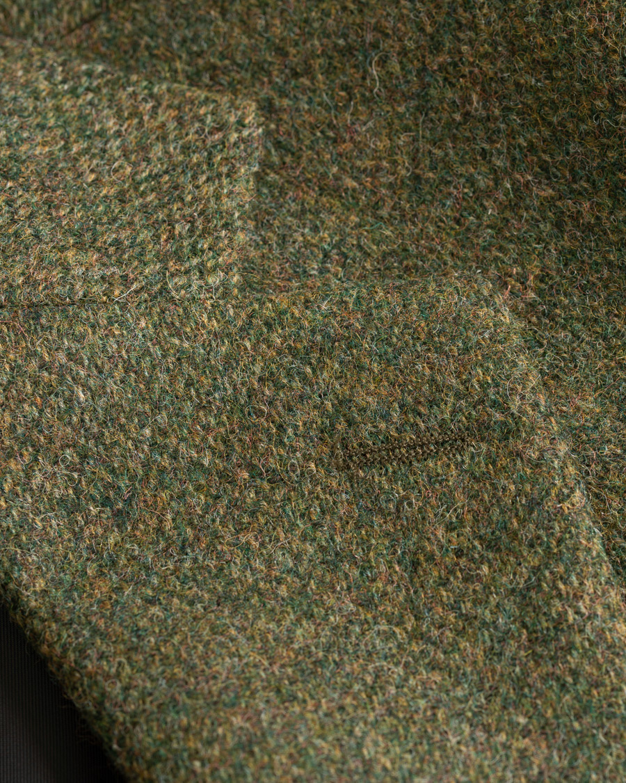 Homme | Blazers | Oscar Jacobson | Edgar Yorkshire Tweed by Moon Blazer Green