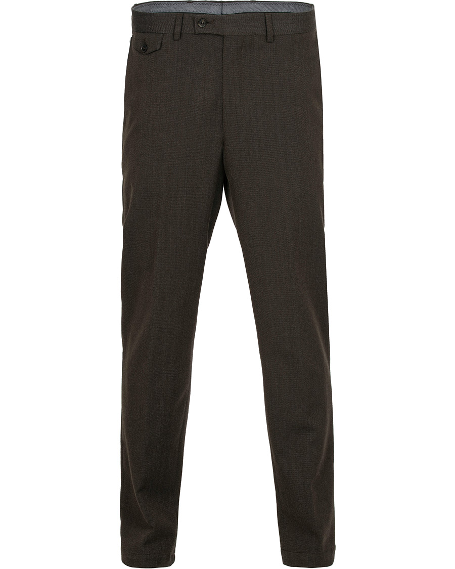Homme | Pantalons | Oscar Jacobson | Trent Side Adjusters Trousers Brown