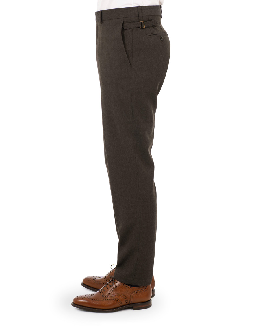 Homme | Pantalons | Oscar Jacobson | Trent Side Adjusters Trousers Brown