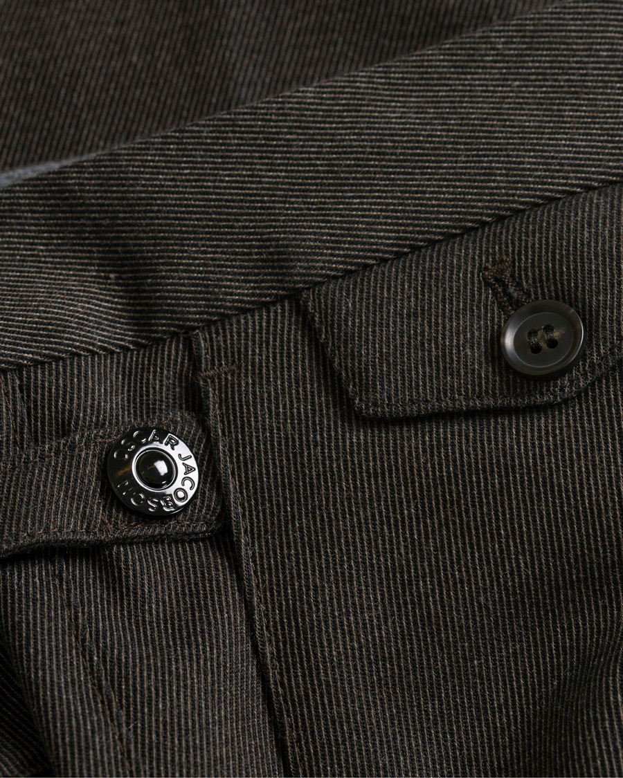 Homme | Pantalons | Oscar Jacobson | Trent Side Adjusters Trousers Brown