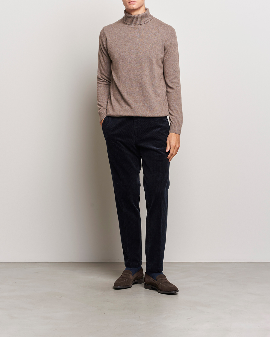 Homme | Pantalons | Oscar Jacobson | Denz Corduroy Trousers Navy