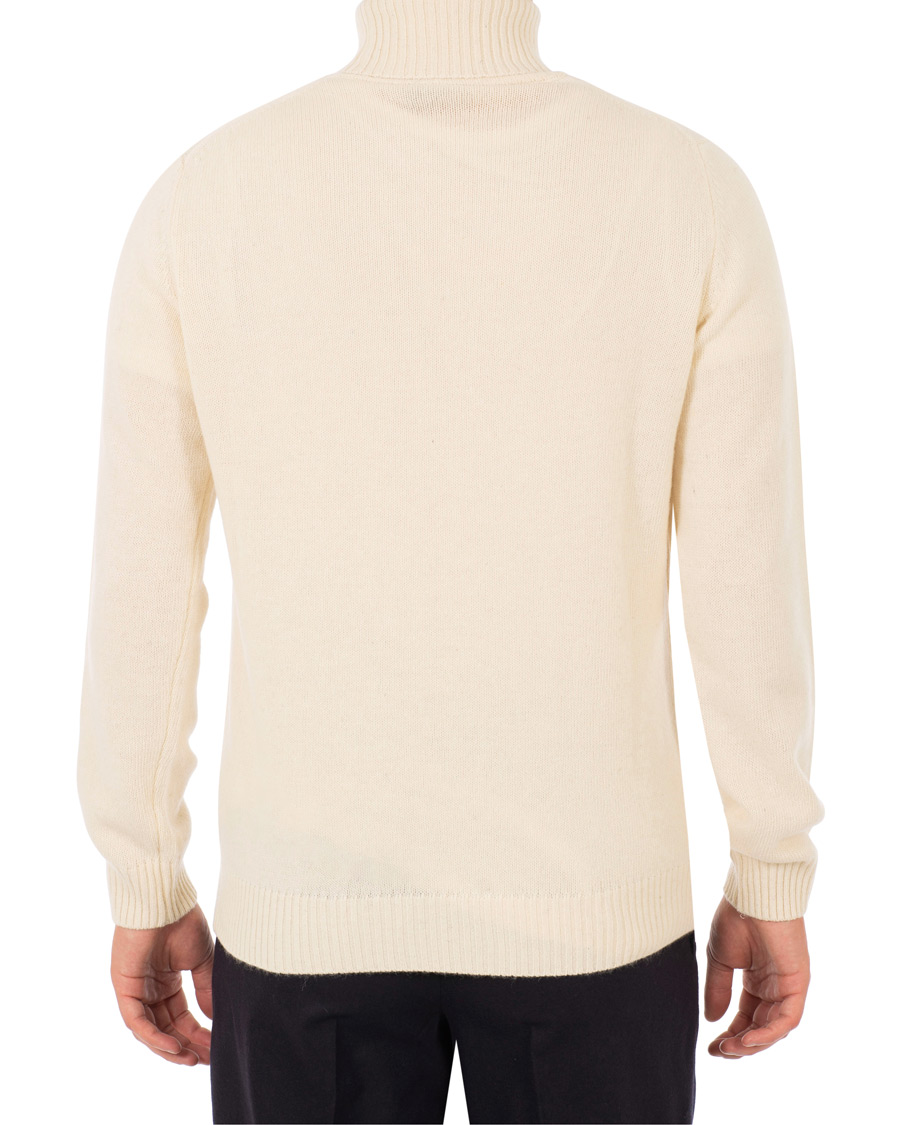 Homme | Pulls Et Tricots | Oscar Jacobson | Kristopher Alpaca Wool Rollneck White