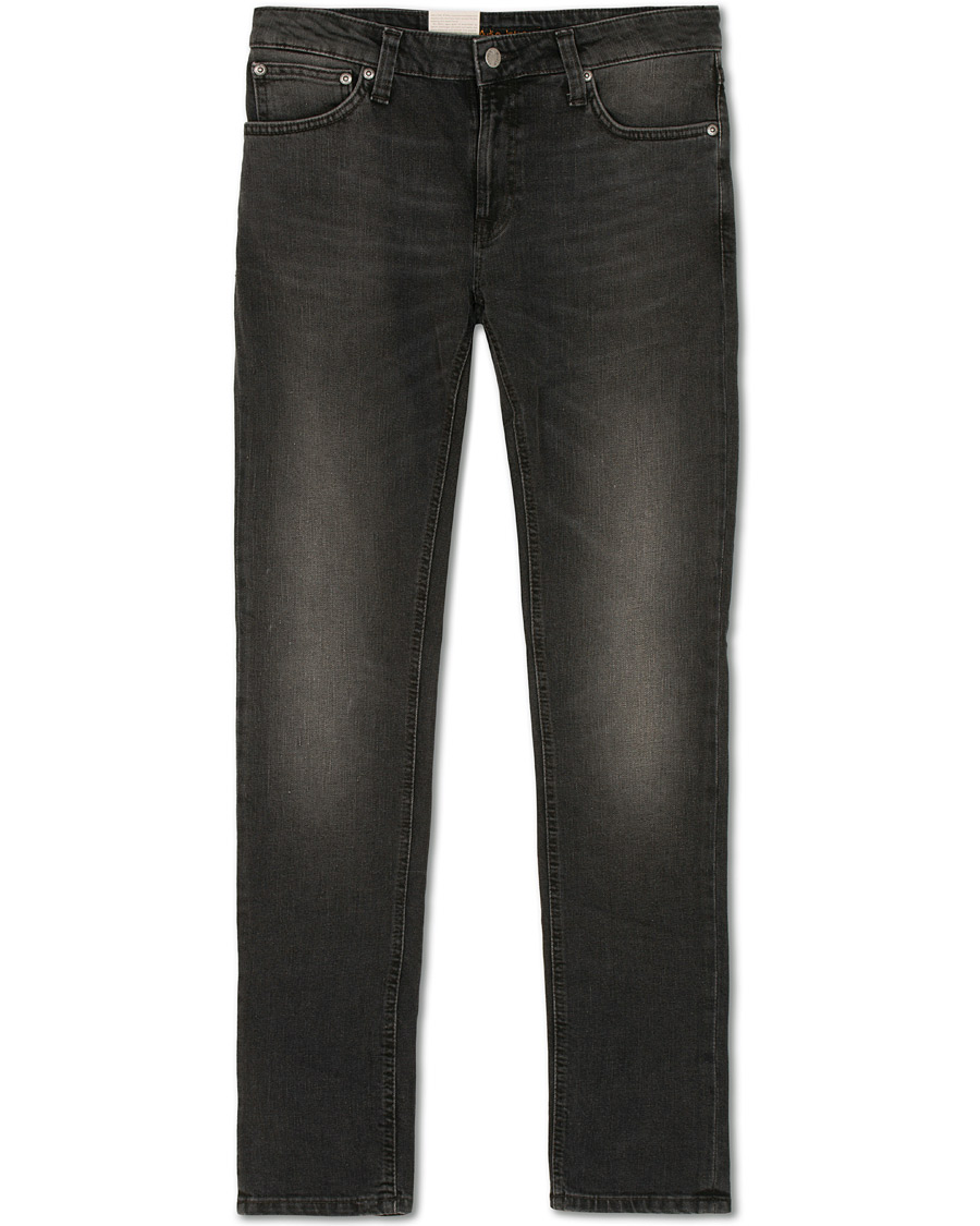 Homme | Jeans | Nudie Jeans | Skinny Lin Organic Jeans Black Movement