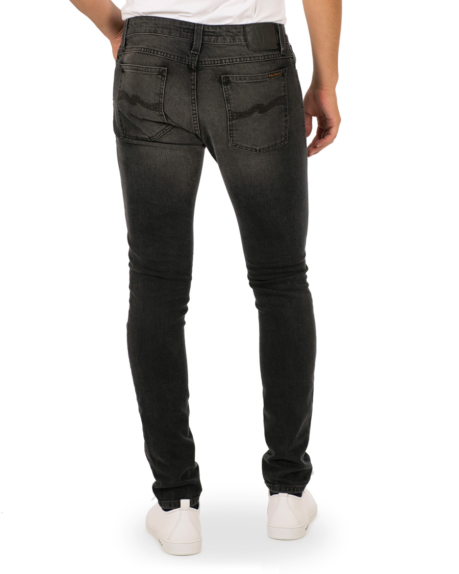 Homme | Jeans | Nudie Jeans | Skinny Lin Organic Jeans Black Movement
