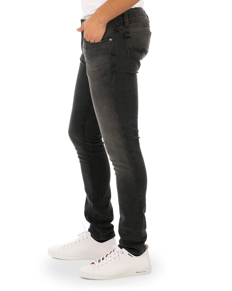 Homme | Jeans | Nudie Jeans | Skinny Lin Organic Jeans Black Movement