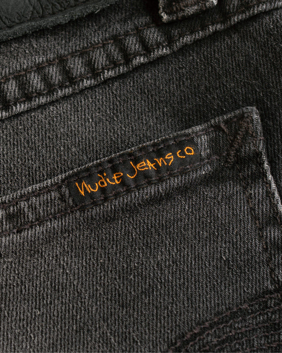 Homme | Jeans | Nudie Jeans | Skinny Lin Organic Jeans Black Movement