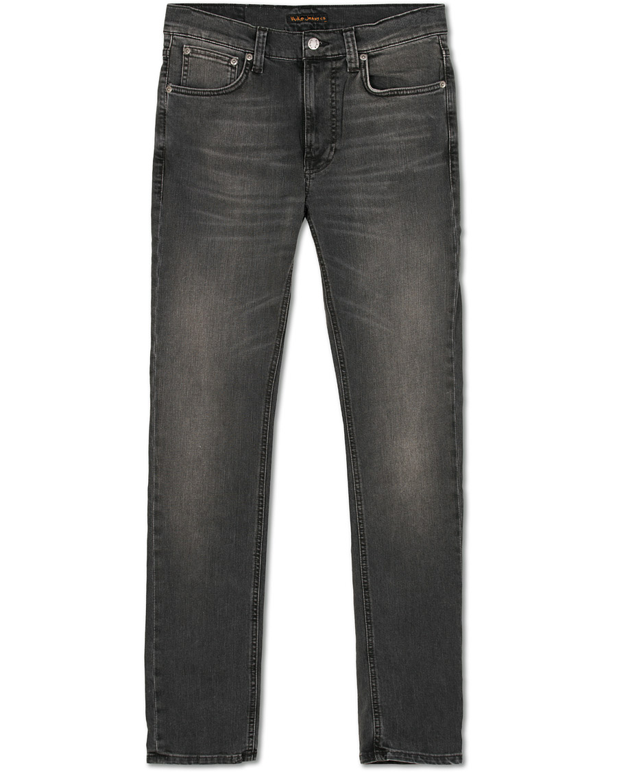 Homme | Jeans | Nudie Jeans | Lean Dean Organic Jeans Mono Grey