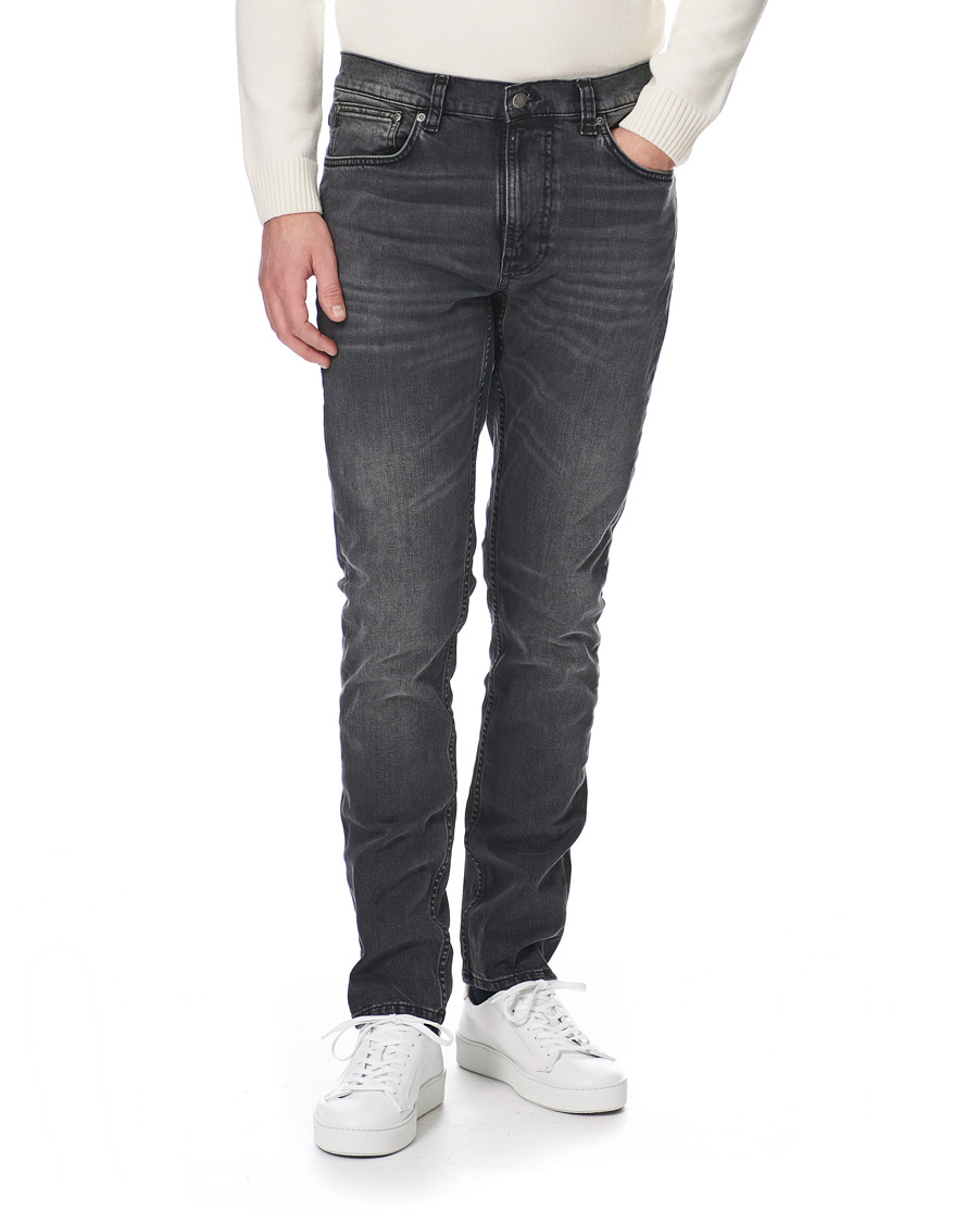 Homme | Jeans | Nudie Jeans | Lean Dean Organic Jeans Mono Grey