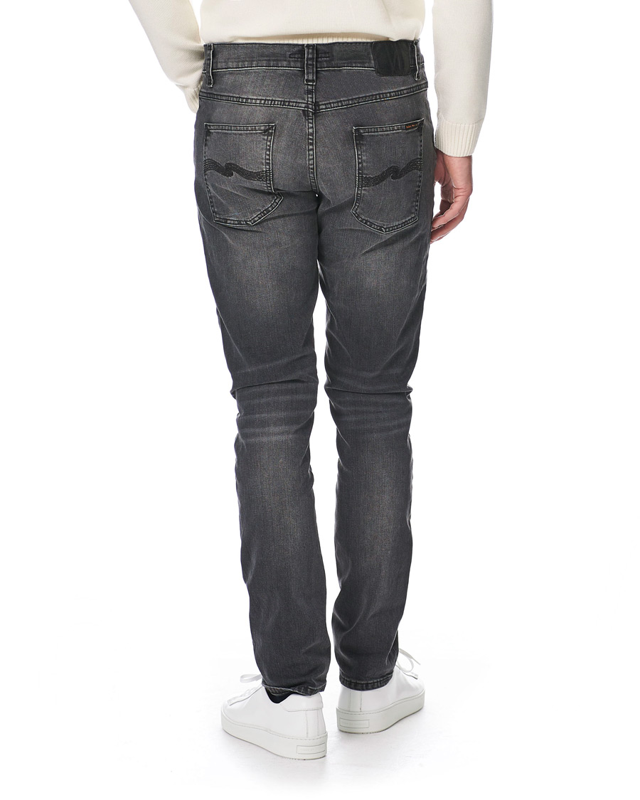 Homme | Jeans | Nudie Jeans | Lean Dean Organic Jeans Mono Grey