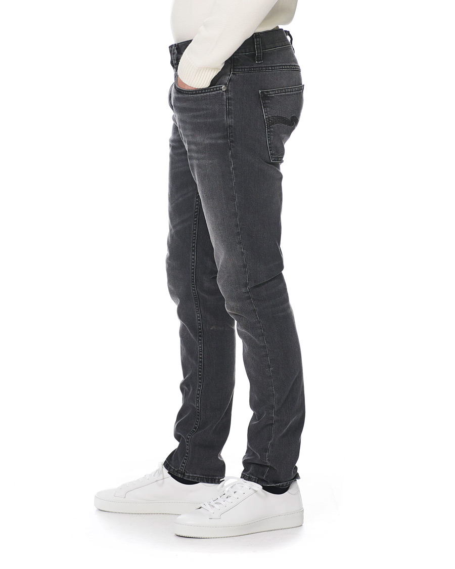 Homme | Jeans | Nudie Jeans | Lean Dean Organic Jeans Mono Grey