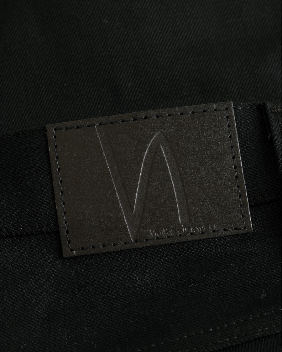Heren | Jeans | Nudie Jeans | Sleepy Sixten Organic Jeans Dry Black Selvedge
