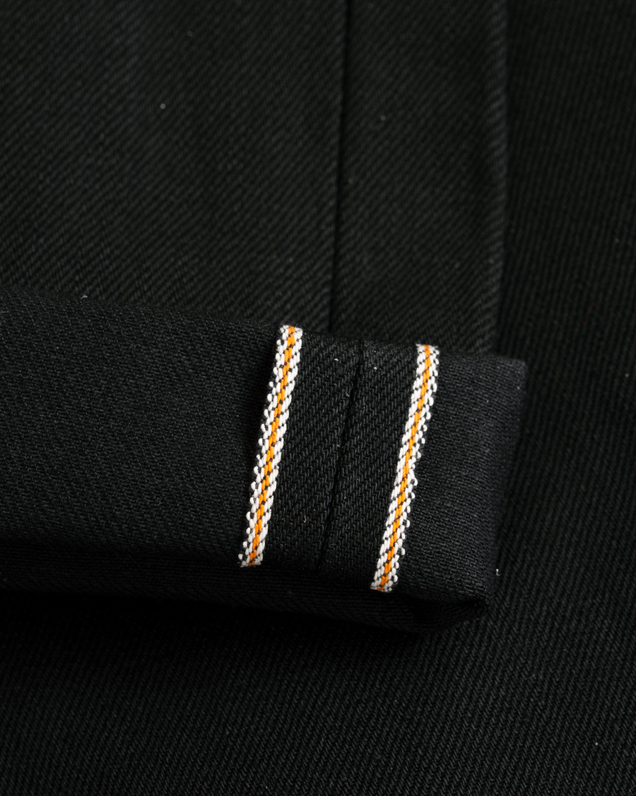 Heren | Jeans | Nudie Jeans | Sleepy Sixten Organic Jeans Dry Black Selvedge