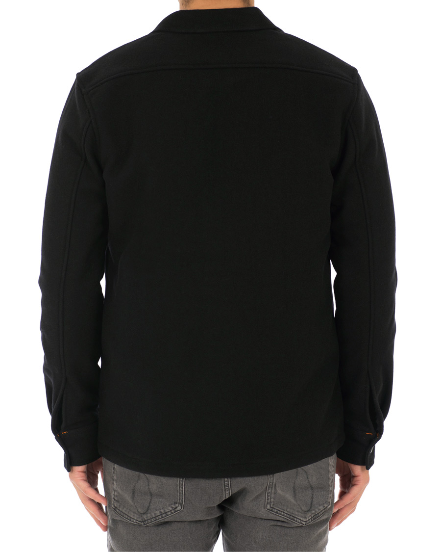 Homme | Manteaux Et Vestes | Nudie Jeans | Sten Wool Overshirt Black