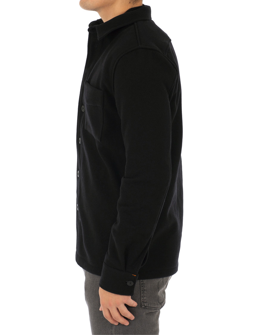 Homme | Manteaux Et Vestes | Nudie Jeans | Sten Wool Overshirt Black