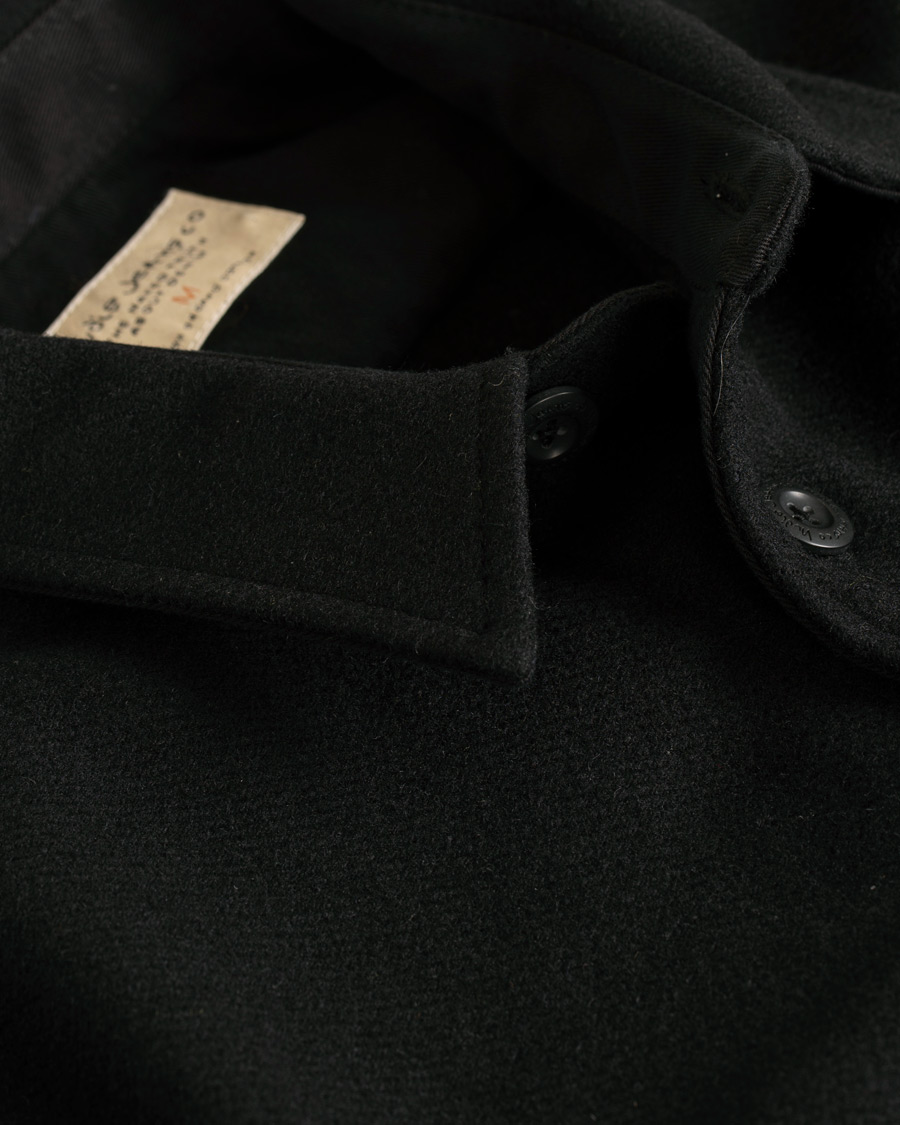 Homme | Manteaux Et Vestes | Nudie Jeans | Sten Wool Overshirt Black