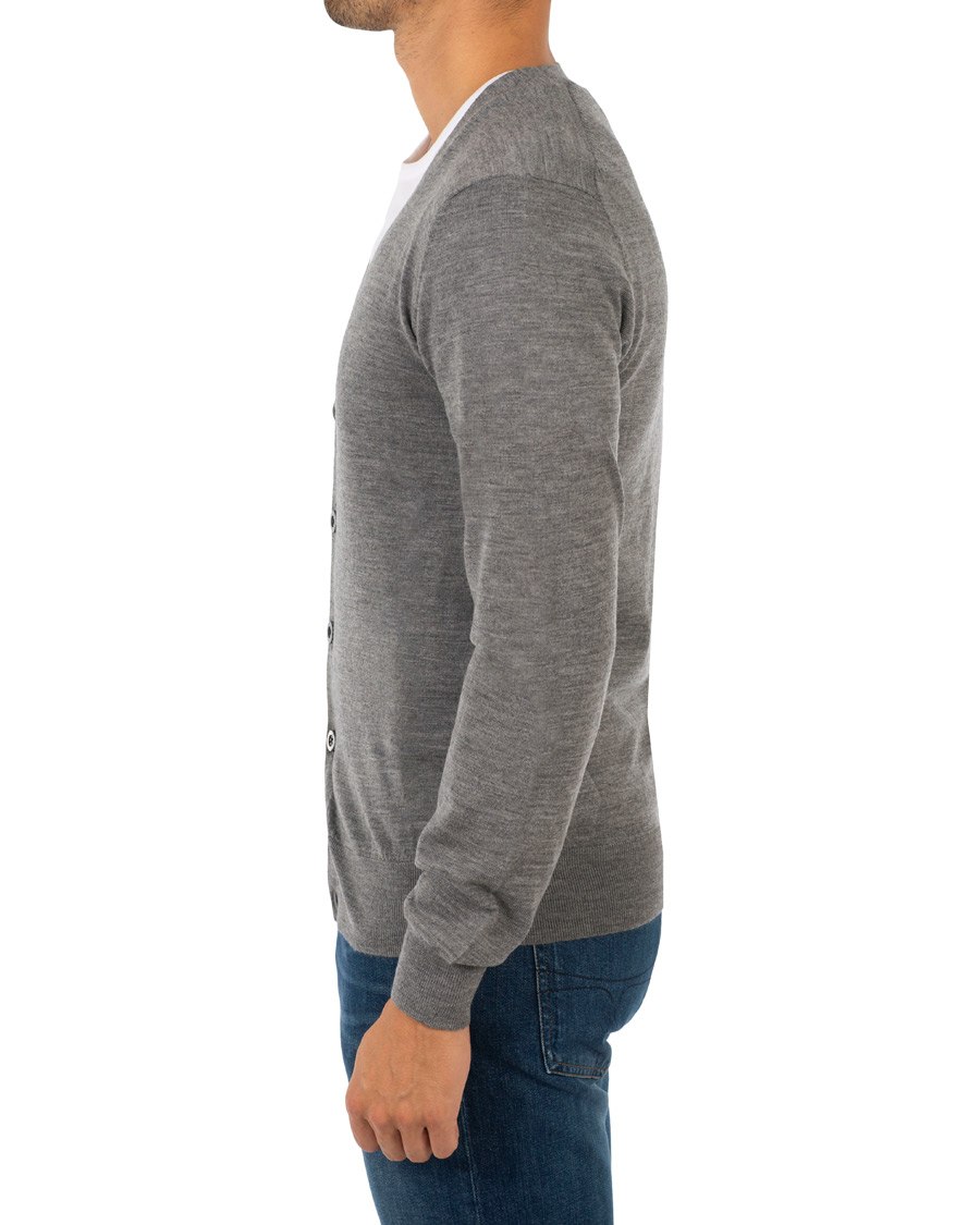 Homme | Pulls Et Tricots | Tiger of Sweden | Navid Extra Fine Merino Cardigan Grey