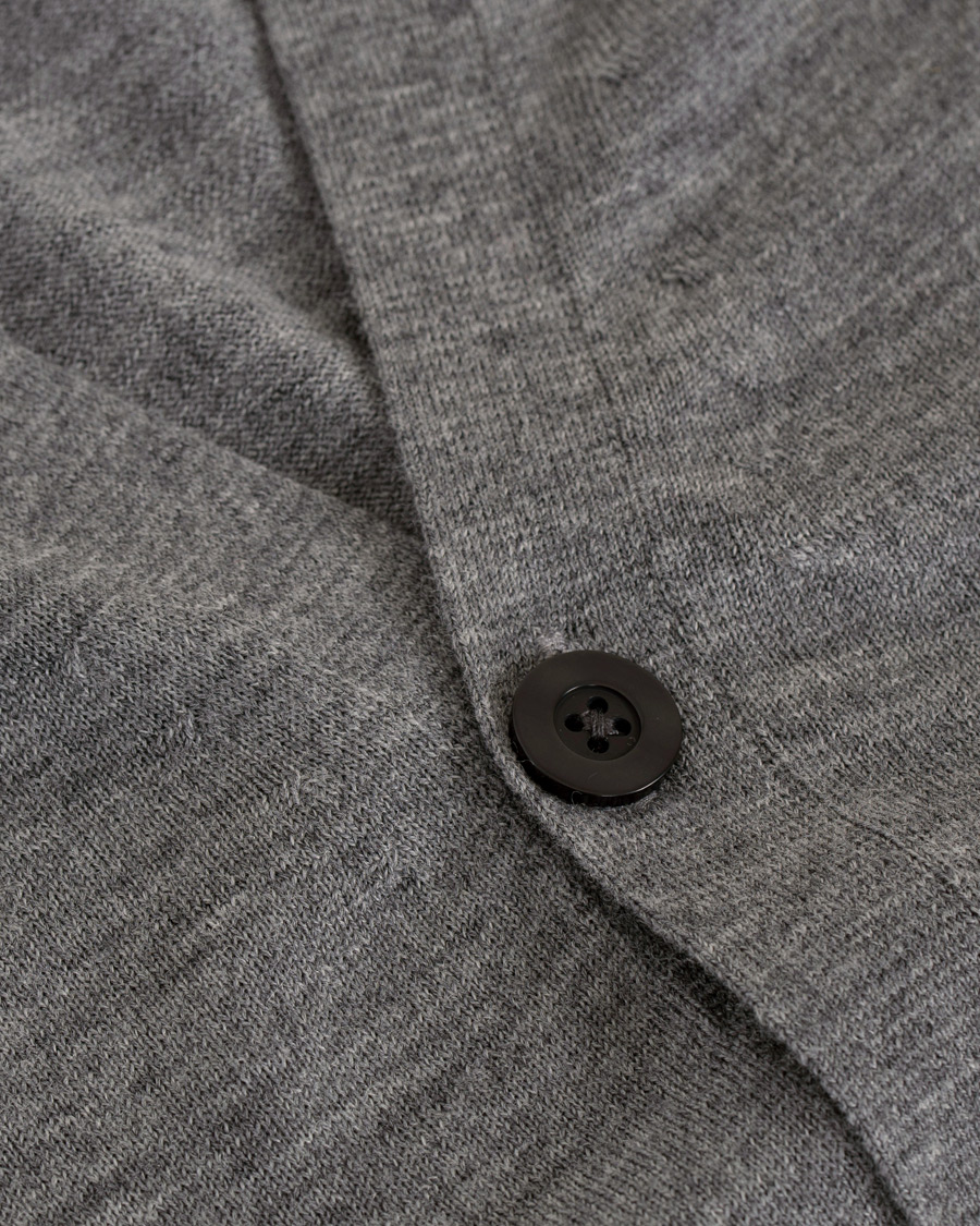 Homme | Pulls Et Tricots | Tiger of Sweden | Navid Extra Fine Merino Cardigan Grey