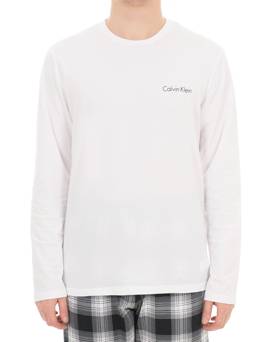 Heren | Ondergoed | Calvin Klein | Pyjama Set White/Check